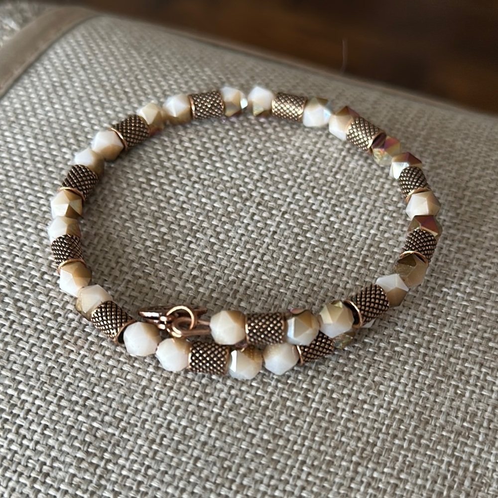 Alex and Ani Robin Ruler wrap bracelet